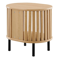 Fortitude Oak Side Table - Ornate Home