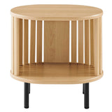 Fortitude Oak Side Table - Ornate Home