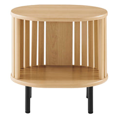 Fortitude Oak Side Table - Ornate Home