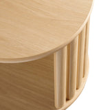 Fortitude Oak Side Table - Ornate Home