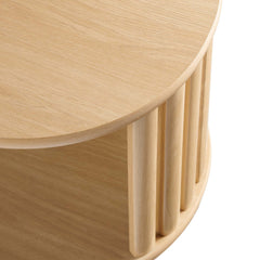 Fortitude Oak Side Table - Ornate Home