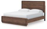 Fortlorn Walnut Brown California King Panel Bed (Online Special Price) - Ornate Home