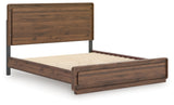 Fortlorn Walnut Brown California King Panel Bed (Online Special Price) - Ornate Home