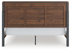 Fortlorn Walnut Brown California King Panel Bed - Ornate Home