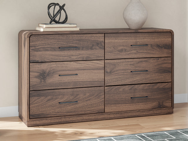 Fortlorn Walnut Brown Dresser - Ornate Home