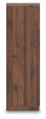 Fortlorn Walnut Brown Five Drawer Chest (Online Special Price) - Ornate Home