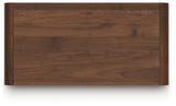 Fortlorn Walnut Brown Five Drawer Chest (Online Special Price) - Ornate Home