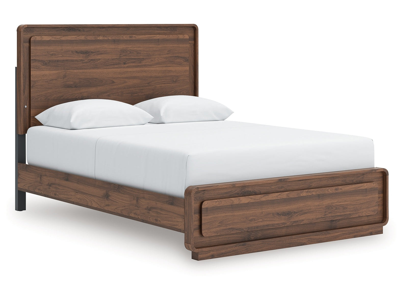 Fortlorn Walnut Brown Queen Panel Bed (Online Special Price) - Ornate Home