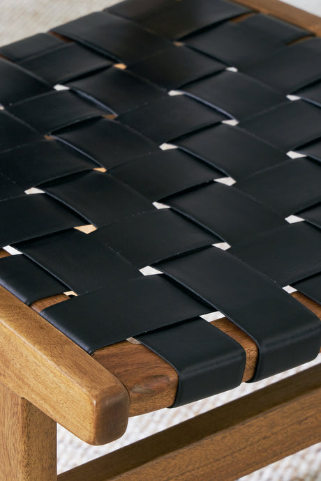 Fortmaine Brown/Black Dining Chair (Set of 2) - Ornate Home