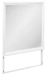 Fortman White Bedroom Mirror - Ornate Home
