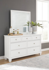 Fortman White California King Panel 4-Piece Bedroom Set (Online Special Price) - Ornate Home