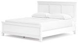 Fortman White California King Panel Bed (Online Special Price) - Ornate Home