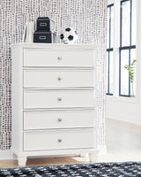 Fortman White Chest of Drawers (Online Special Price) - Ornate Home
