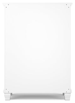 Fortman White Chest of Drawers - Ornate Home
