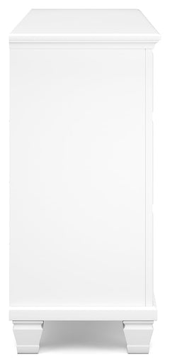 Fortman White Dresser - Ornate Home