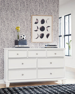 Fortman White Dresser - Ornate Home