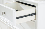 Fortman White Dresser and Mirror (Online Special Price) - Ornate Home
