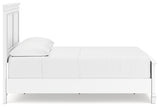 Fortman White Full Panel 4-Piece Bedroom Set - Ornate Home