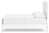 Fortman White Full Panel 5-Piece Bedroom Set w/ 2 Nightstands (Online Special Price) - Ornate Home