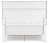 Fortman White Full Panel Bed, Dresser and Mirror (Online Special Price) - Ornate Home
