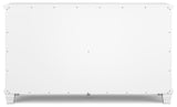 Fortman White Full Panel Bed, Dresser and Nightstand (Online Special Price) - Ornate Home