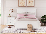 Fortman White Full Panel Bed, Dresser and Nightstand (Online Special Price) - Ornate Home