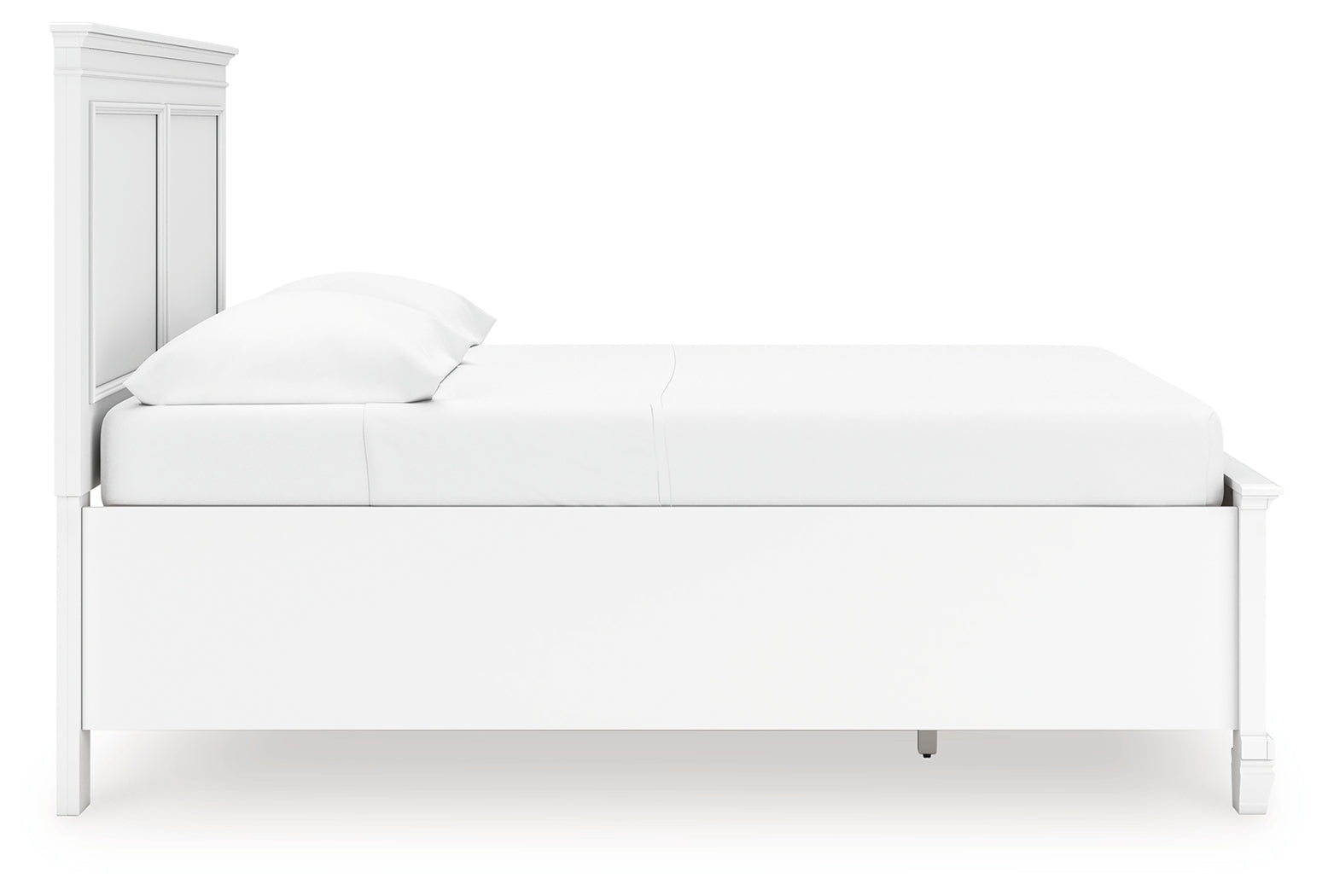 Fortman White Full Panel Storage Bed (Online Special Price) - Ornate Home