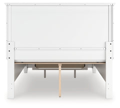 Fortman White Full Panel Storage Bed - Ornate Home