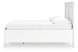 Fortman White Full Panel Storage Bed - Ornate Home