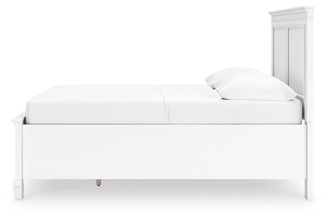 Fortman White Full Panel Storage Bed - Ornate Home