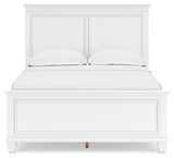 Fortman White Full Panel Youth Bed - Ornate Home