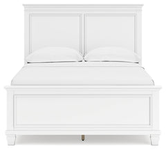 Fortman White Full Panel Youth Bed - Ornate Home