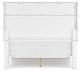 Fortman White Full Panel Youth Bed - Ornate Home