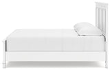 Fortman White King Panel Bed (Online Special Price) - Ornate Home