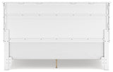 Fortman White King Panel Bed (Online Special Price) - Ornate Home