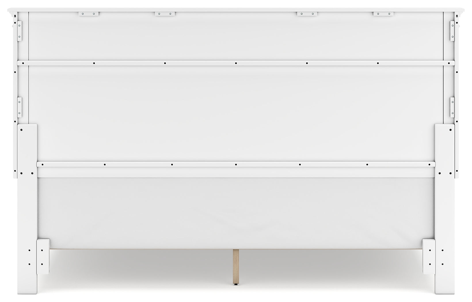 Fortman White King Panel Bed (Online Special Price) - Ornate Home