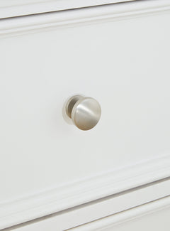 Fortman White Nightstand - Ornate Home