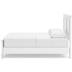 Fortman White Queen Panel 5-Piece Bedroom Set - Ornate Home