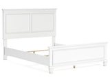 Fortman White Queen Panel Bed (Online Special Price) - Ornate Home