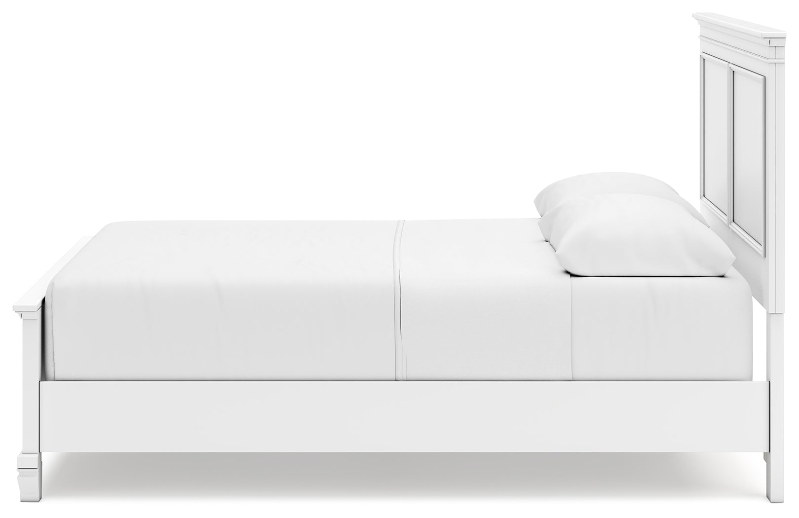 Fortman White Queen Panel Bed (Online Special Price) - Ornate Home