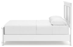 Fortman White Queen Panel Bed - Ornate Home