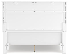 Fortman White Queen Panel Bedroom Set with Dresser, Mirror and Nightstand - Ornate Home