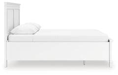 Fortman White Queen Panel Storage Bed - Ornate Home