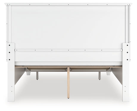 Fortman White Queen Panel Storage Bed - Ornate Home