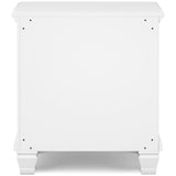 Fortman White Twin Panel 5-Piece Bedroom Set - Ornate Home