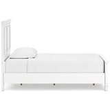Fortman White Twin Panel 4-Piece Bedroom Set - Ornate Home
