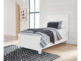 Fortman White Twin Panel Bed (Online Special Price) - Ornate Home