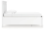 Fortman White Twin Panel Storage Bed (Online Special Price) - Ornate Home