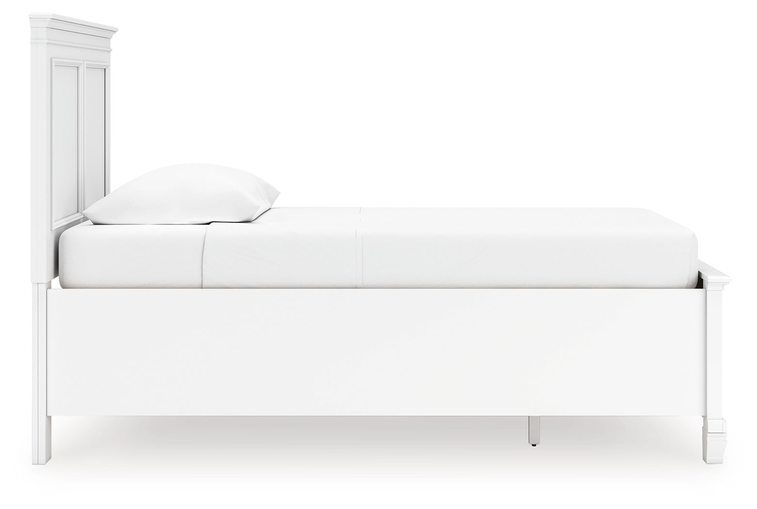 Fortman White Twin Panel Storage Bed (Online Special Price) - Ornate Home