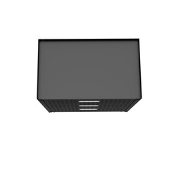 Fortress 31.5" Mobile Garage Chest with Drawers in Charcoal Grey - Ornate Home